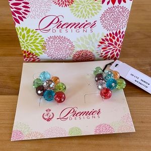 NWT Premier Designs Multicolored earrings